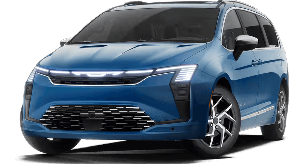 Chrysler Pacifica in Hydro Blue