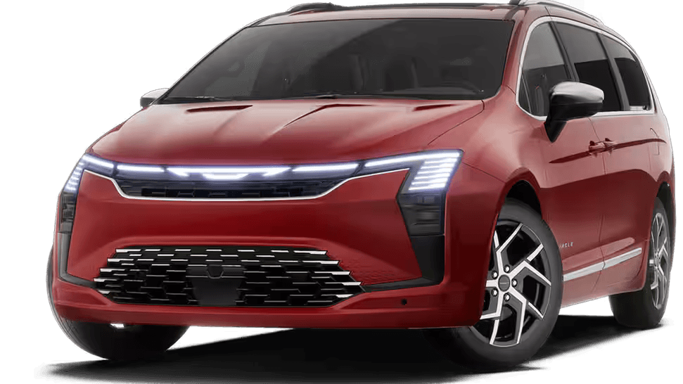 Chrysler Pacifica in Red Hot