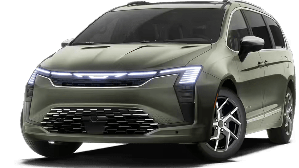 Chrysler Pacifica in Olive Green