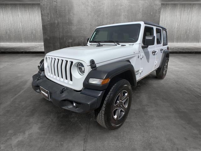 Used 2020 Jeep Wrangler Unlimited Sport S with VIN 1C4HJXDN5LW344391 for sale in Littleton, CO