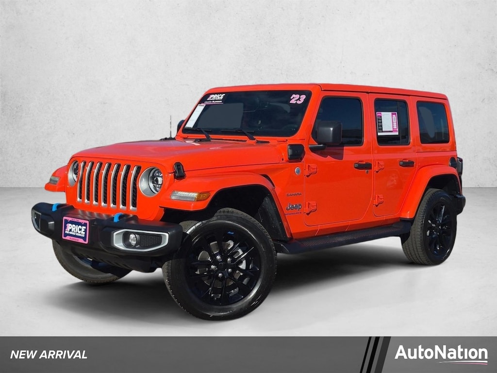 Used 2023 Jeep Wrangler 4xe Sahara Sport Utility
