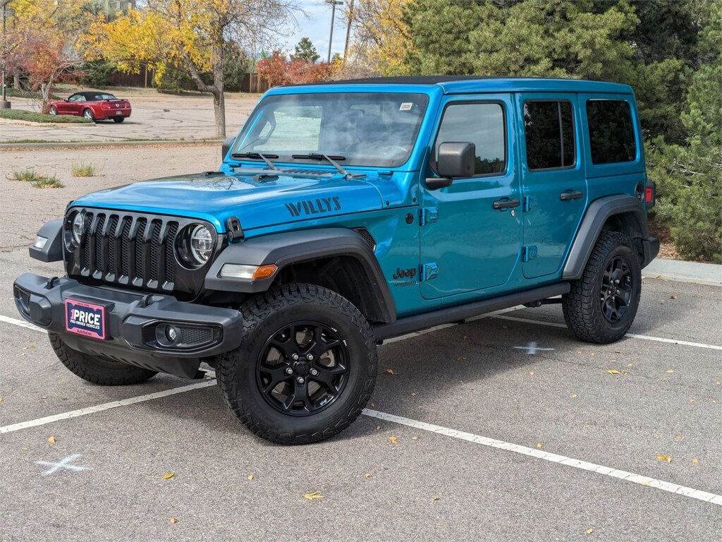 Used 2020 Jeep Wrangler Willys Sport Utility