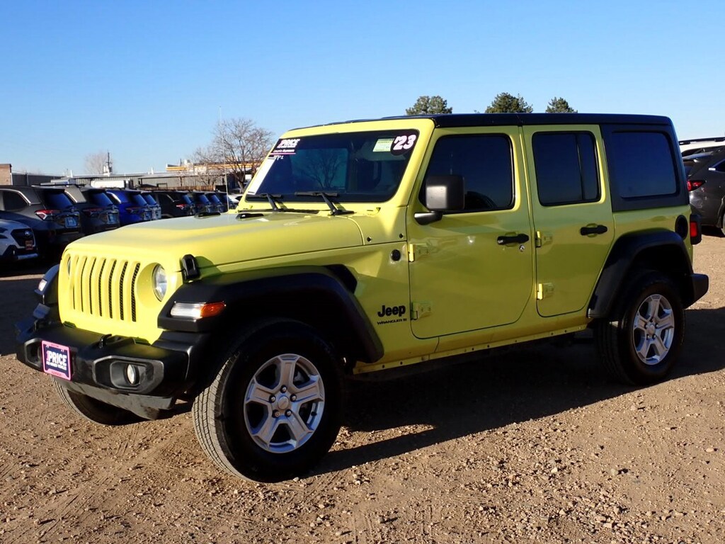Used 2023 Jeep Wrangler Sport S Sport Utility