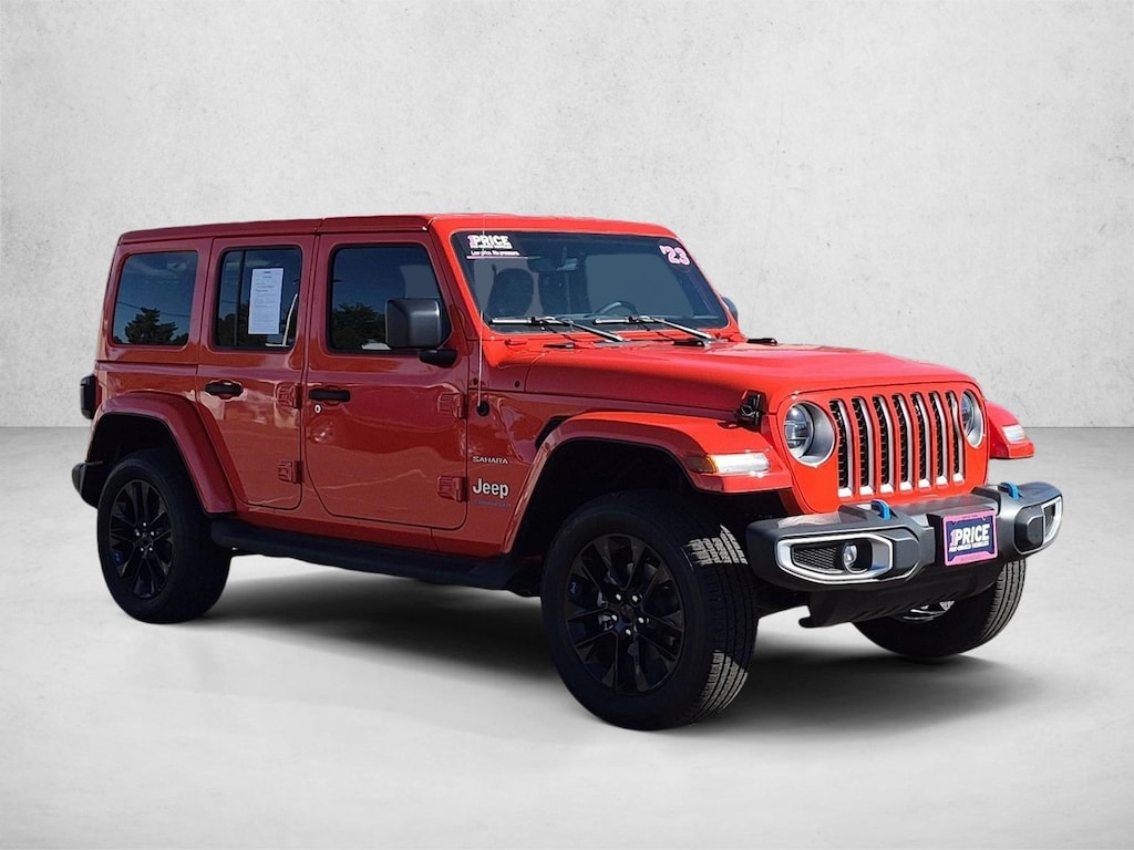 Used 2023 Jeep Wrangler 4xe Sahara Sport Utility