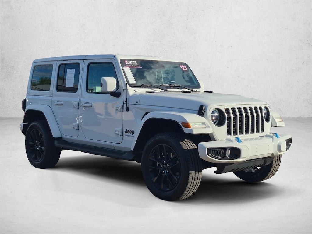 Used 2021 Jeep Wrangler 4xe Unlimited Sahara High Altitude Sport Utility