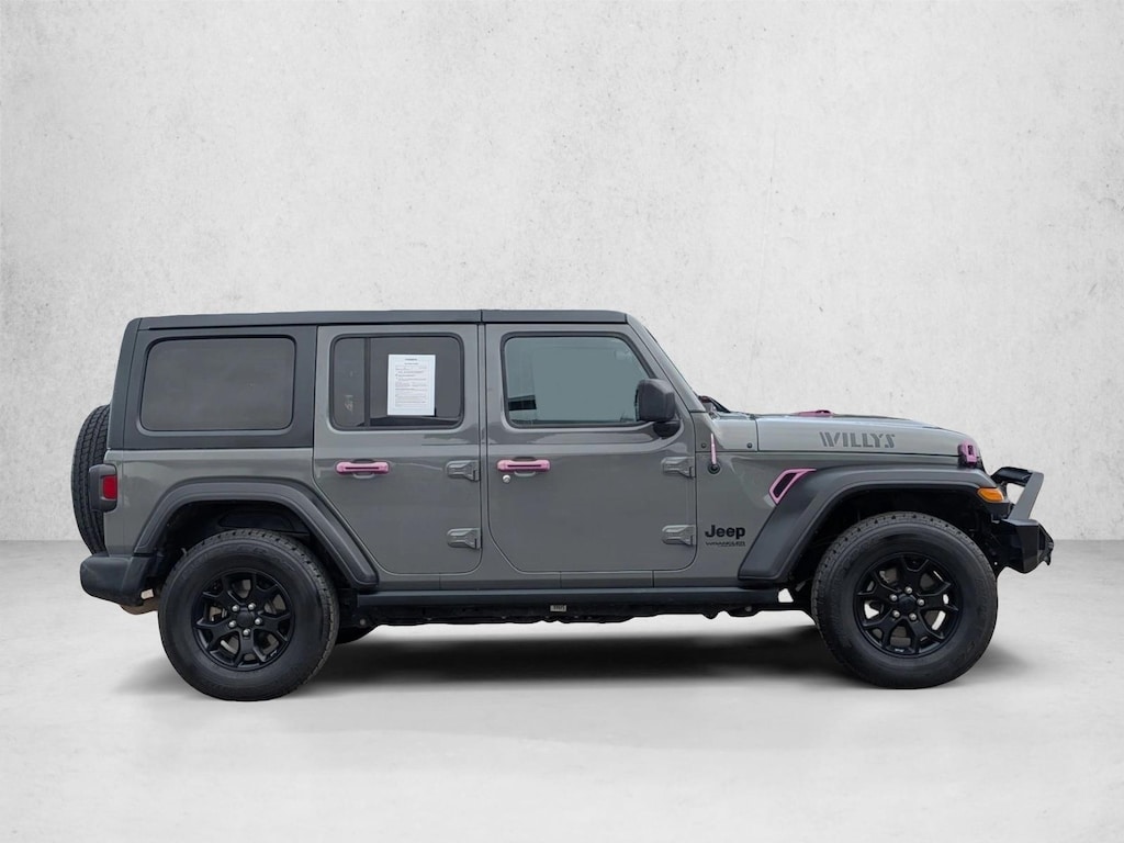 Used 2021 Jeep Wrangler Unlimited Willys Sport Sport Utility