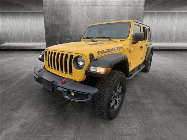 Used 2019 Jeep Wrangler Unlimited Rubicon with VIN 1C4HJXFG4KW584271 for sale in Littleton, CO