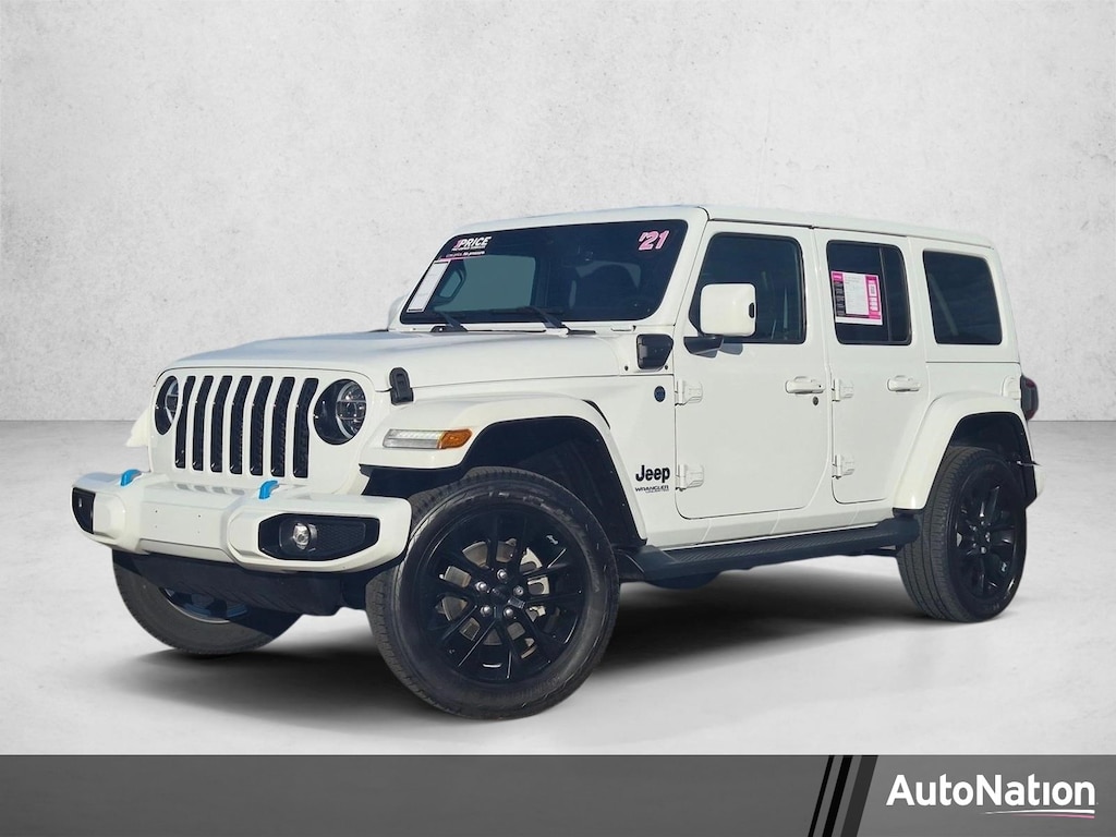 Used 2021 Jeep Wrangler 4xe Unlimited Sahara High Altitude Sport Utility
