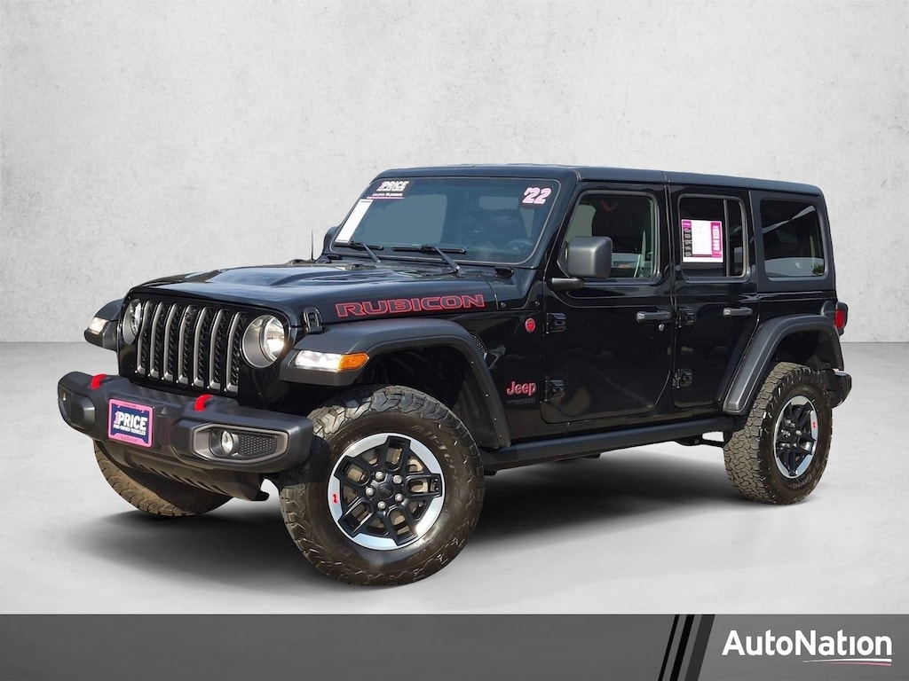 Used 2022 Jeep Wrangler Unlimited Rubicon Sport Utility