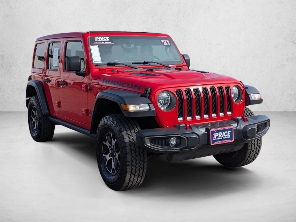 Used 2021 Jeep Wrangler Unlimited Rubicon Sport Utility