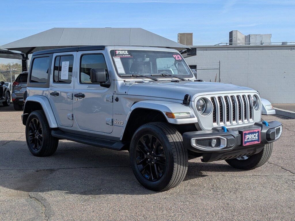 Used 2023 Jeep Wrangler 4xe Sahara Sport Utility