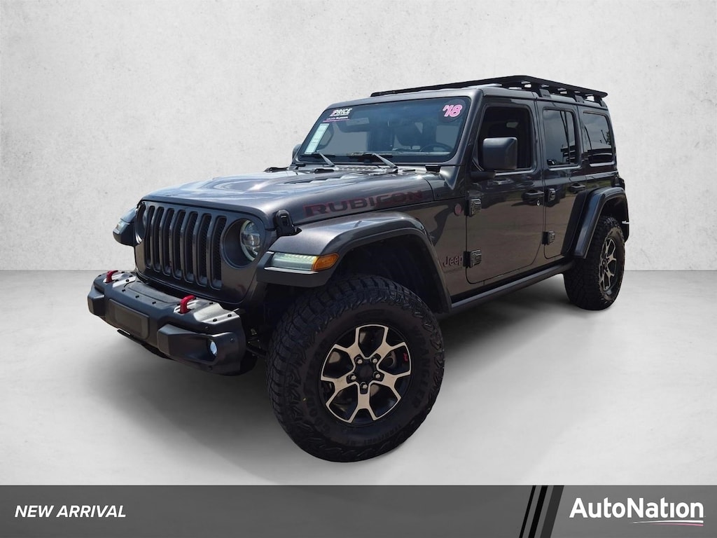 Used 2018 Jeep Wrangler Rubicon Sport Utility