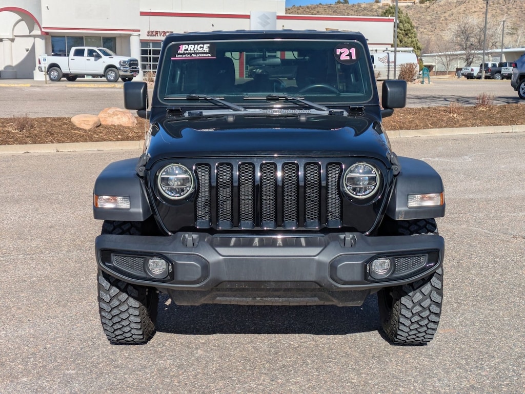 Used 2021 Jeep Wrangler Unlimited Willys Sport Utility