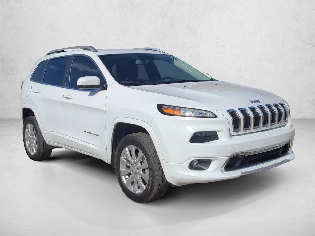 Used 2018 Jeep Cherokee Overland Sport Utility