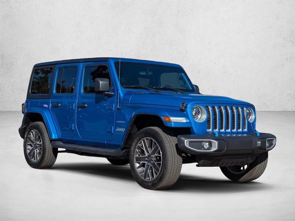 Used 2023 Jeep Wrangler 4xe Sahara Sport Utility