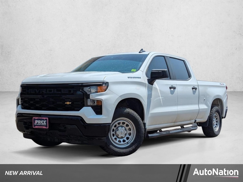 Used 2024 Chevrolet Silverado 1500 Work Truck Crew Cab Pickup