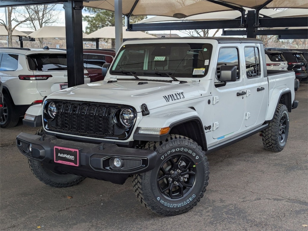New 2026 Jeep Gladiator Willys Truck Crew Cab