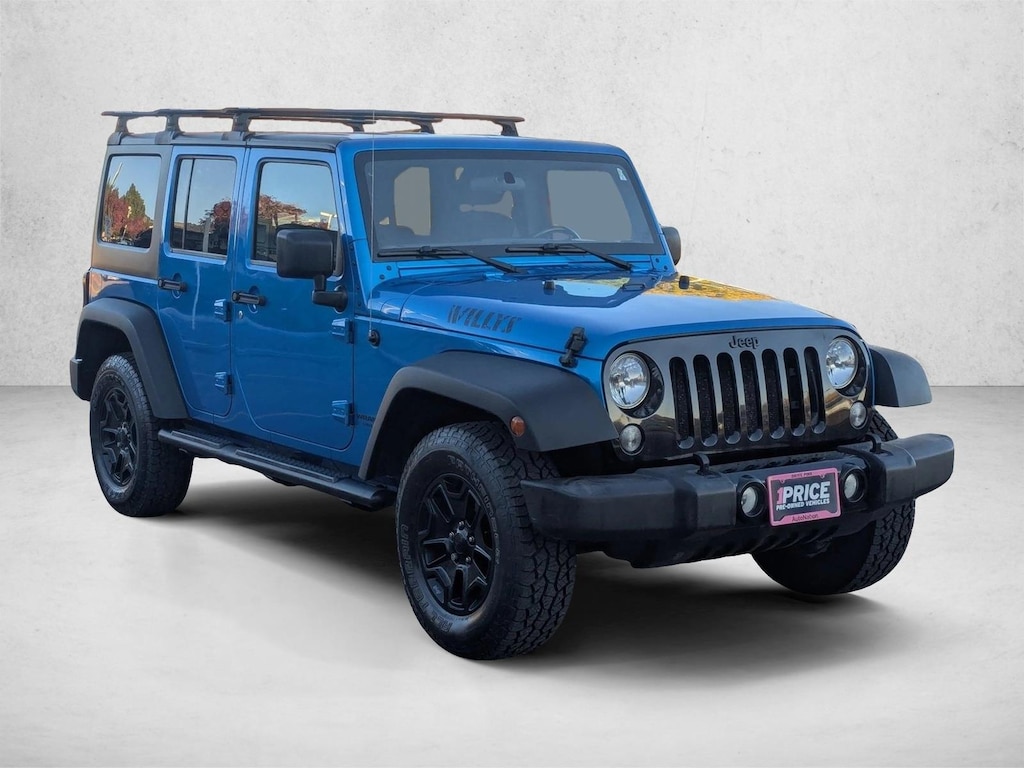 Used 2015 Jeep Wrangler Willys Wheeler Sport Utility
