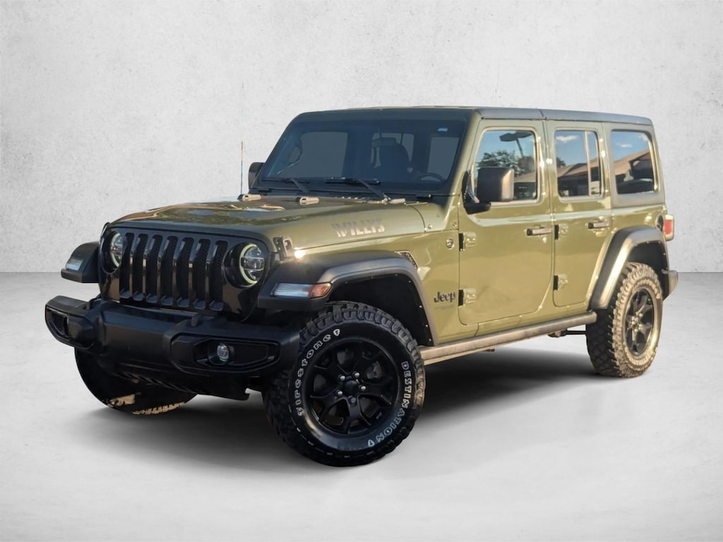 Used 2021 Jeep Wrangler Unlimited Willys Sport Utility