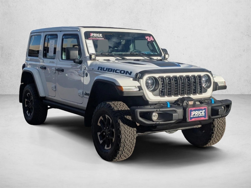 Used 2024 Jeep Wrangler 4xe Rubicon X Sport Utility