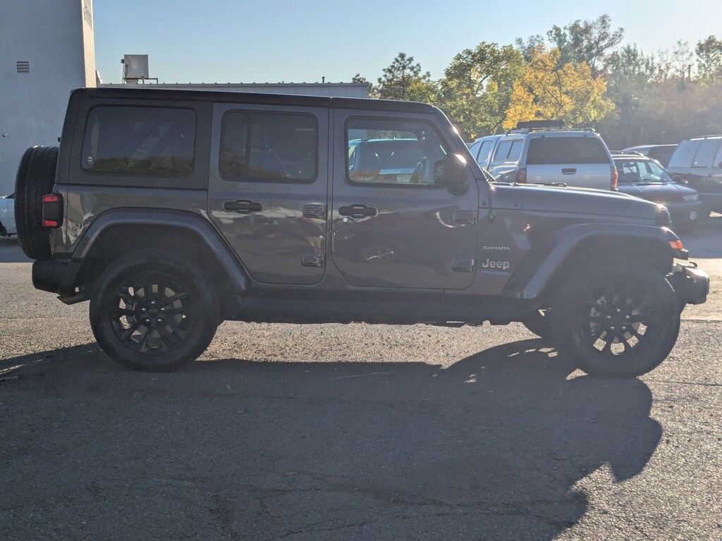 Used 2021 Jeep Wrangler 4xe Unlimited Sahara Sport Utility