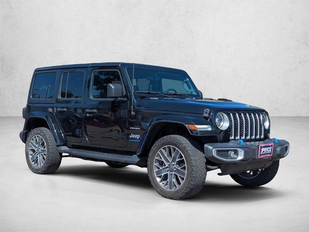 Used 2023 Jeep Wrangler 4xe Sahara Sport Utility