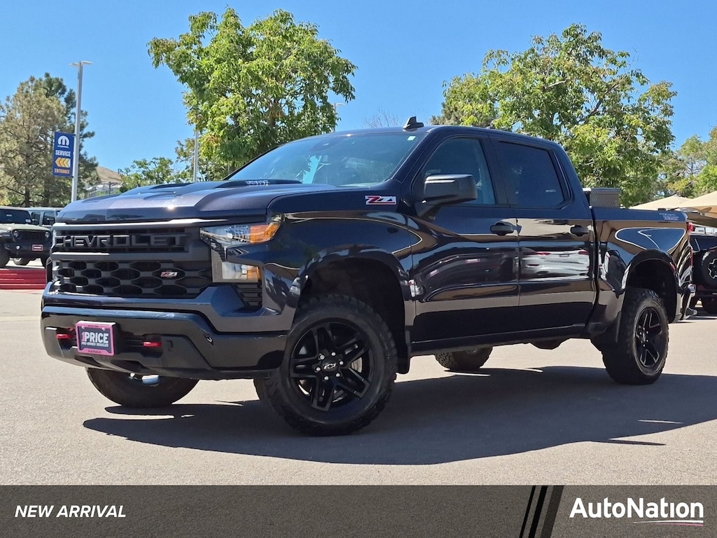 Used 2022 Chevrolet Silverado 1500 Custom Trail Boss Crew Cab Pickup
