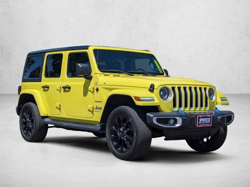Used 2023 Jeep Wrangler 4xe Sahara Sport Utility