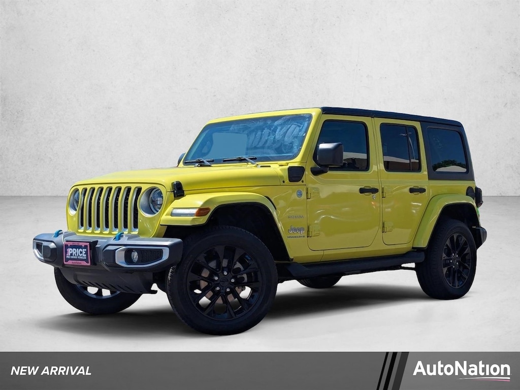 Used 2023 Jeep Wrangler 4xe Sahara Sport Utility