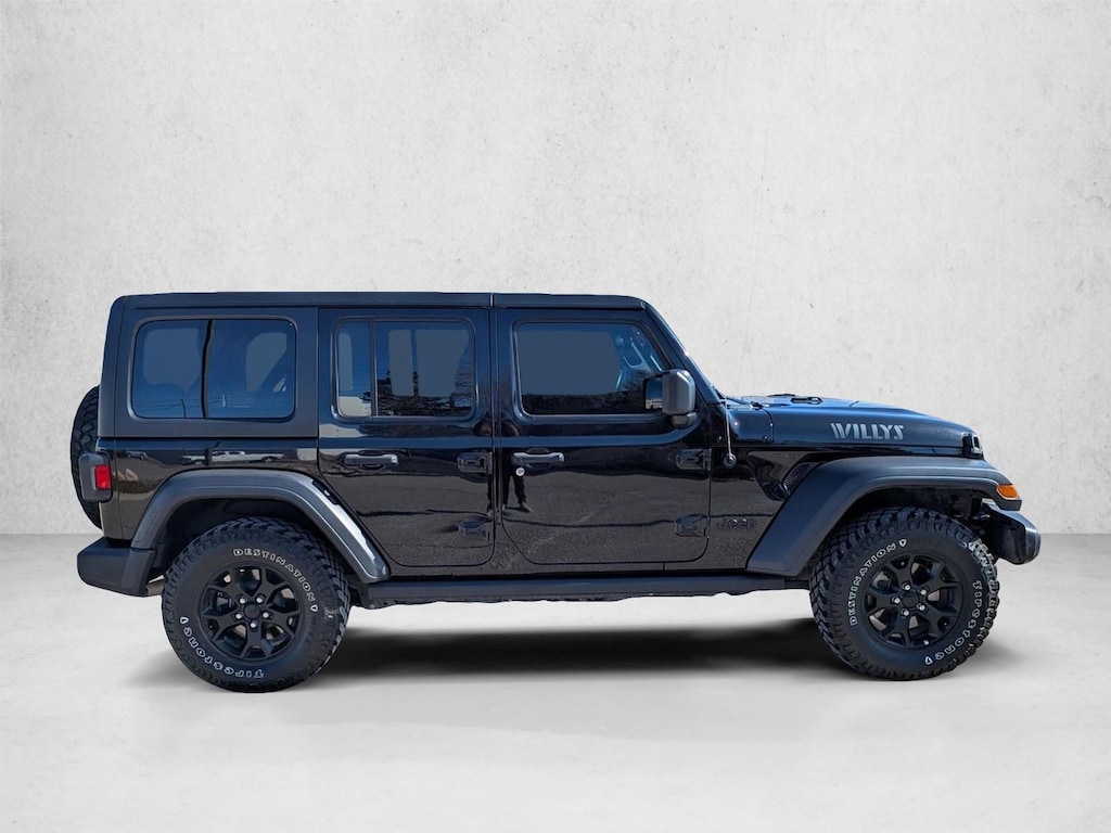 Used 2021 Jeep Wrangler Unlimited Willys Sport Utility