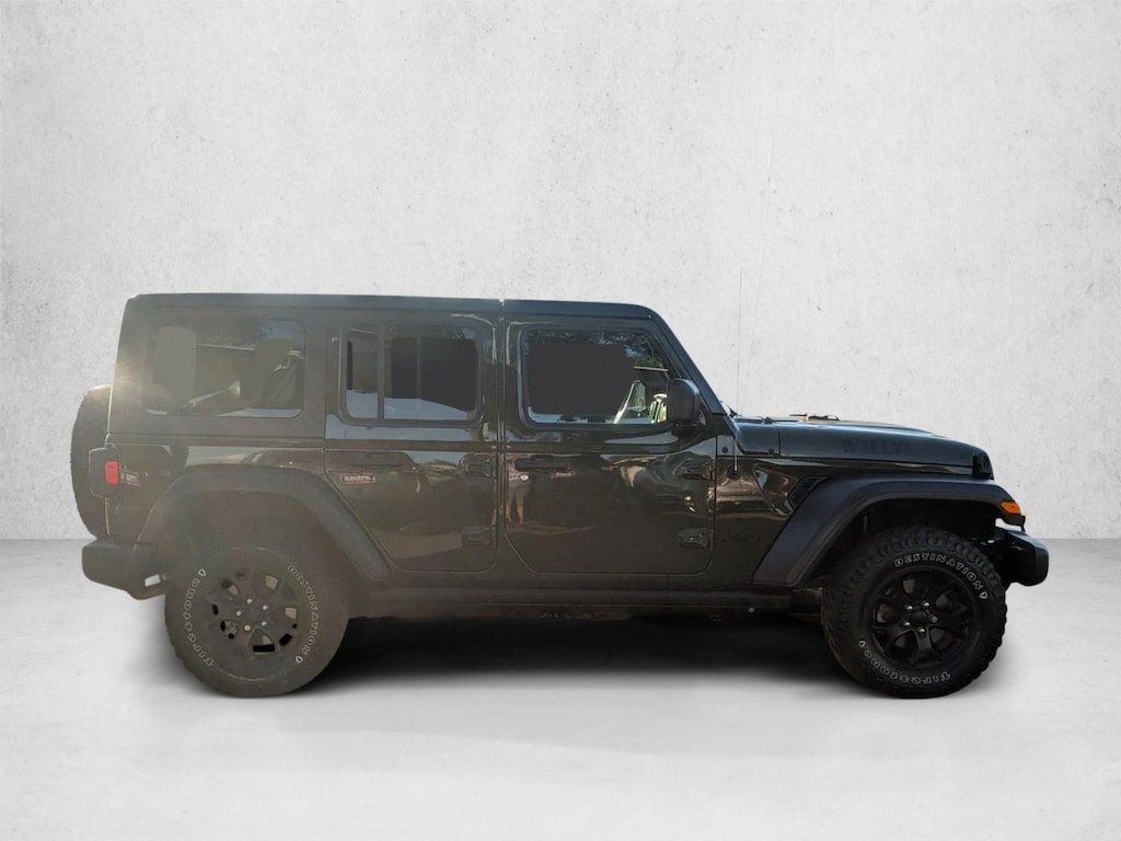 Used 2021 Jeep Wrangler Unlimited Willys Sport Utility