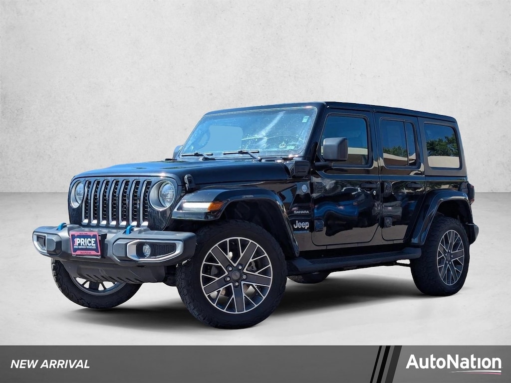 Used 2023 Jeep Wrangler 4xe Sahara Sport Utility
