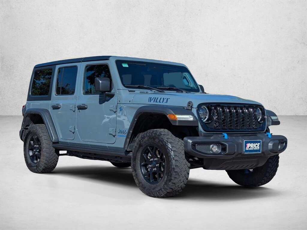 Used 2024 Jeep Wrangler 4xe Willys Sport Utility