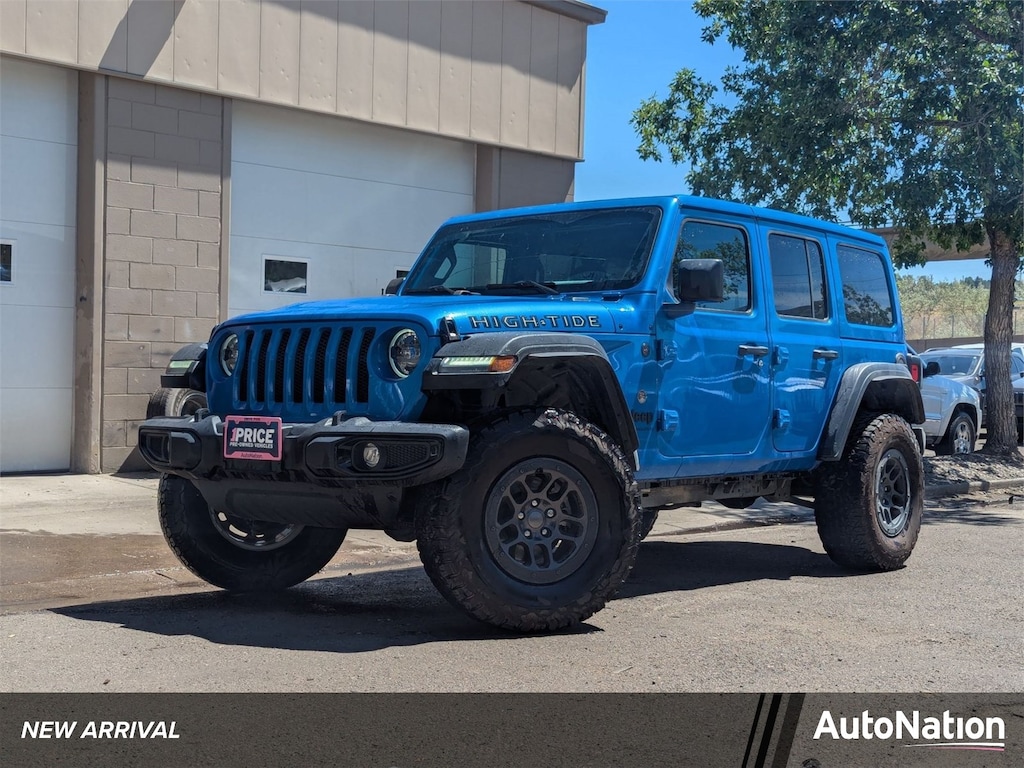 Used 2023 Jeep Wrangler High Tide Sport Utility