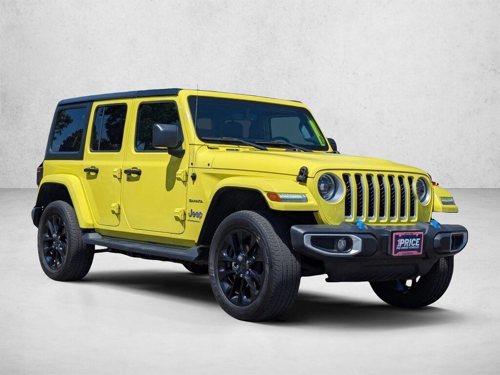 Used 2023 Jeep Wrangler 4xe Sahara Sport Utility