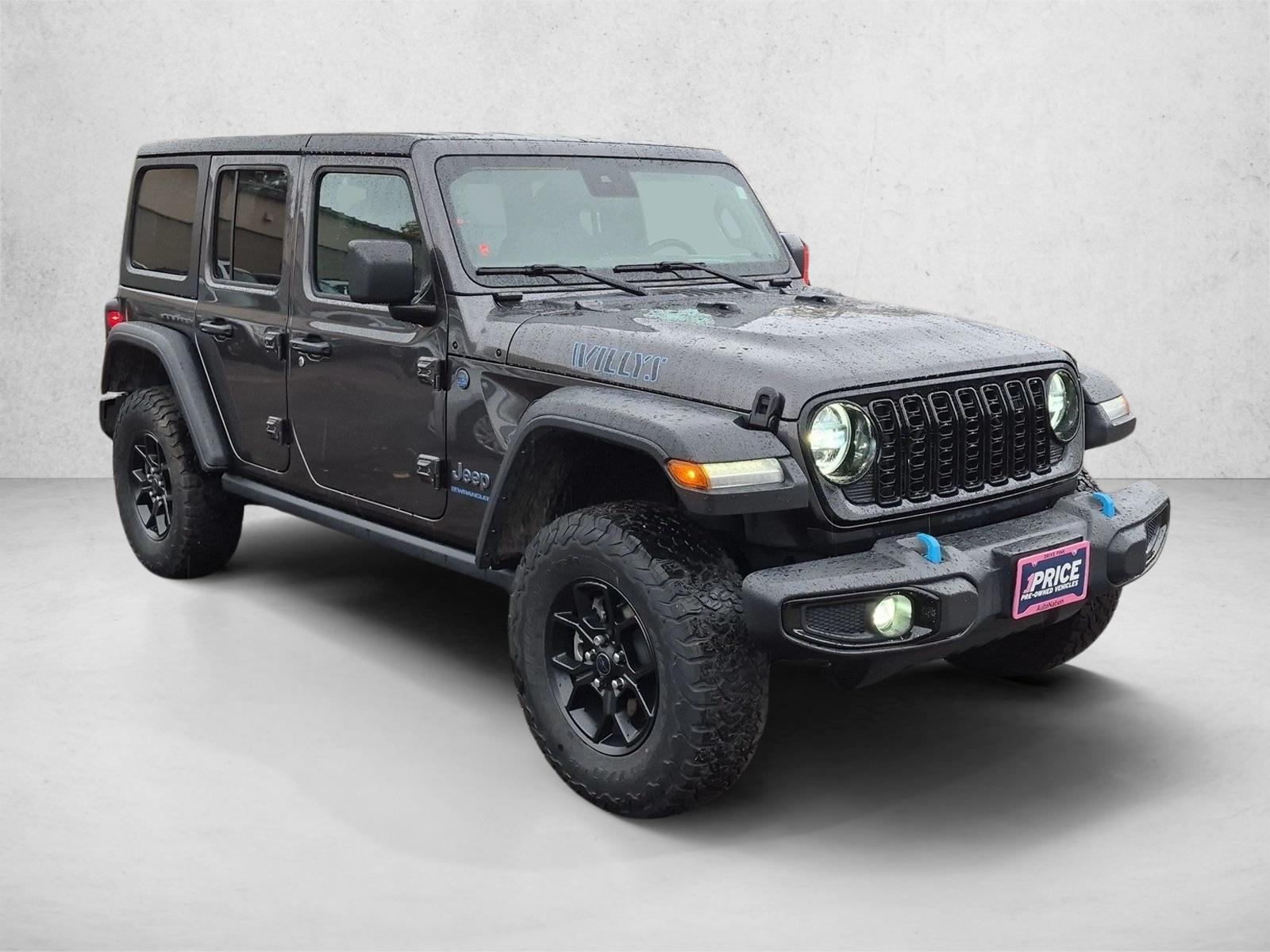 Used 2024 Jeep Wrangler 4xe Willys Sport Utility