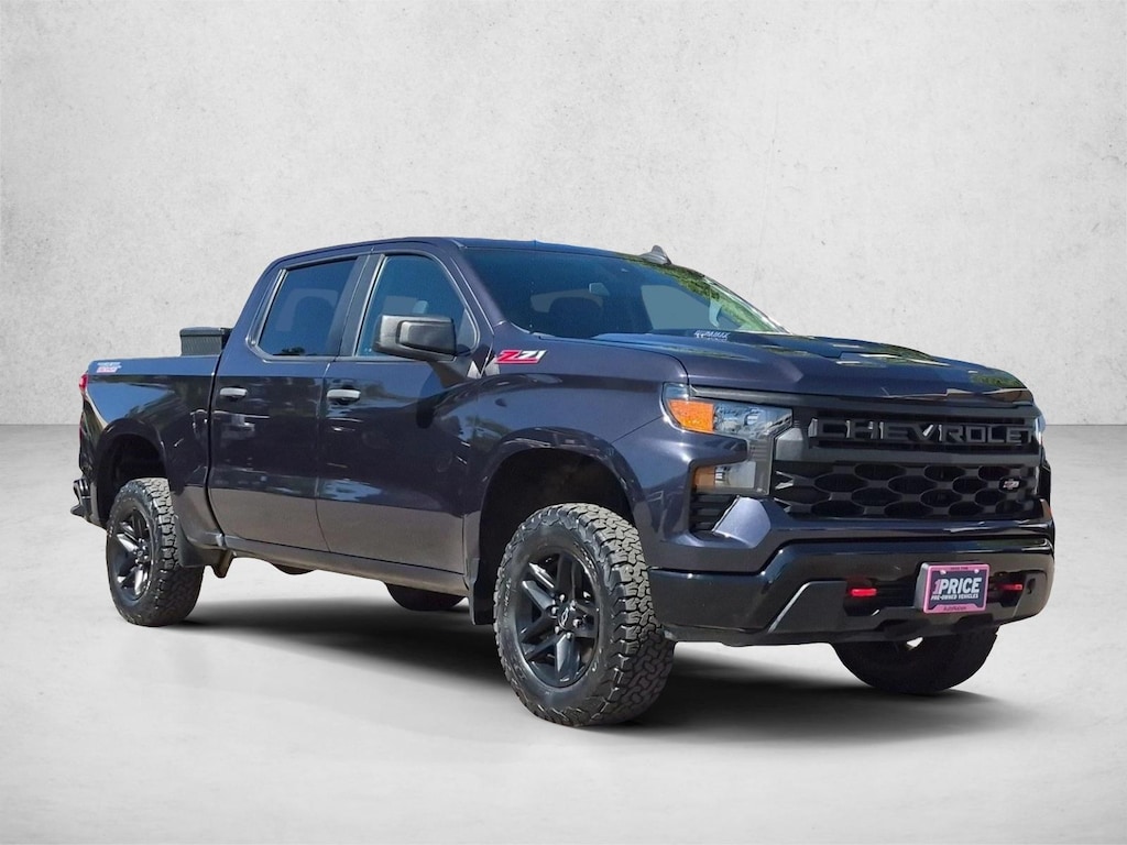 Used 2022 Chevrolet Silverado 1500 Custom Trail Boss Crew Cab Pickup
