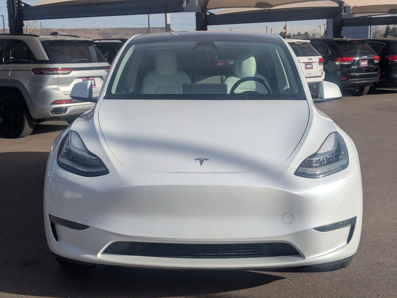 Used 2021 Tesla Model Y Long Range with VIN 5YJYGDEE8MF240639 for sale in Northfield, Minnesota