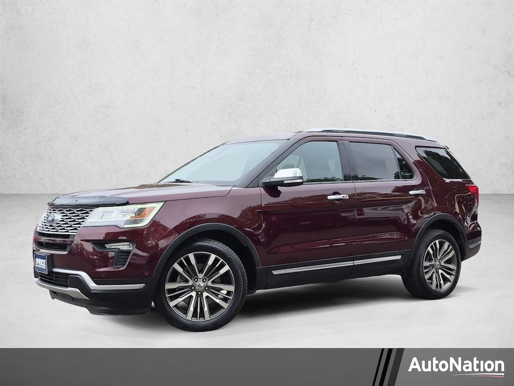 Used 2018 Ford Explorer Platinum Sport Utility