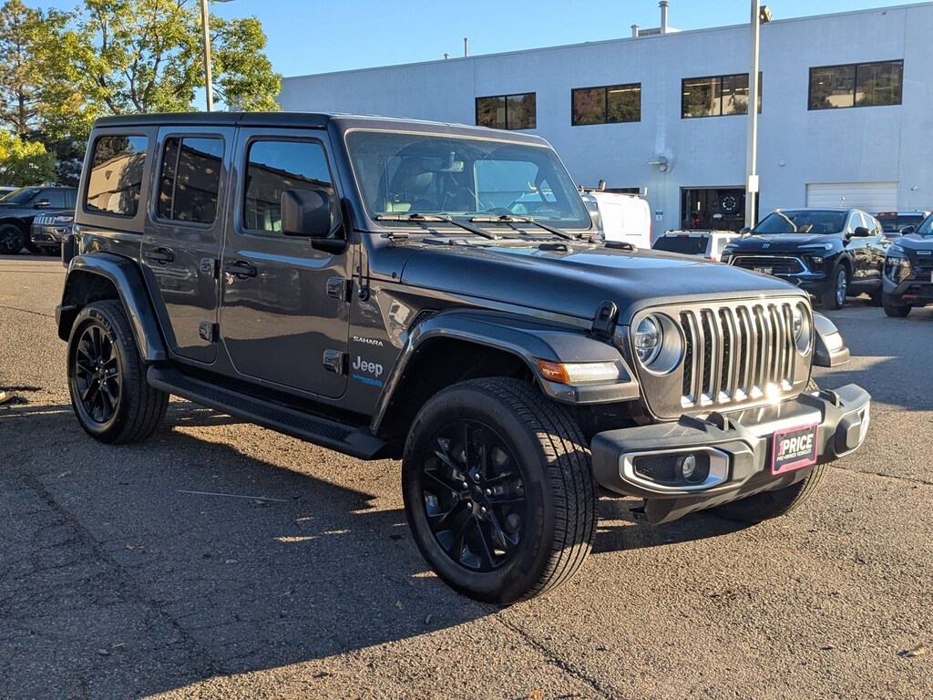 Used 2021 Jeep Wrangler 4xe Unlimited Sahara Sport Utility
