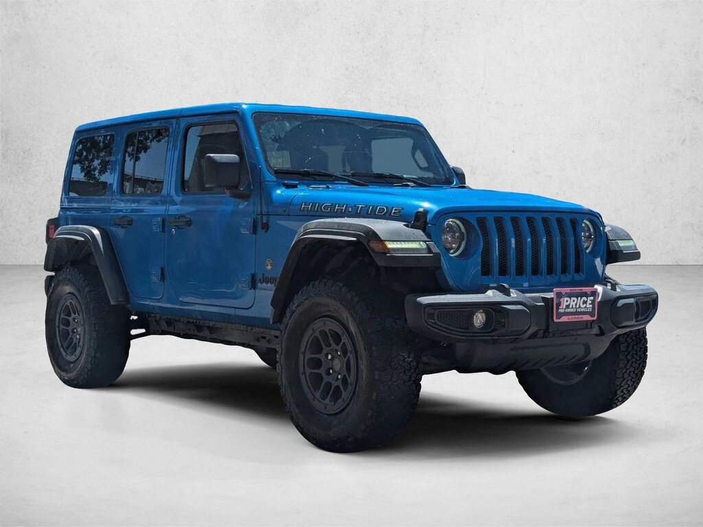 Used 2023 Jeep Wrangler High Tide Sport Utility