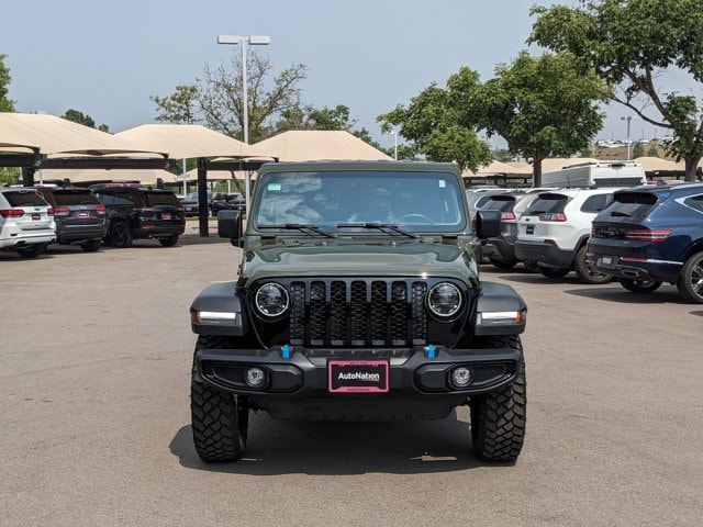 Used 2023 Jeep Wrangler 4xe Willys 4XE with VIN 1C4JJXN64PW592601 for sale in Golden, CO