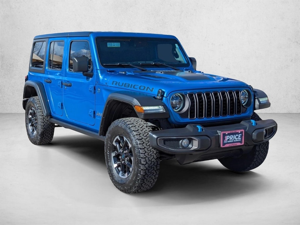 Used 2024 Jeep Wrangler 4xe Rubicon Sport Utility