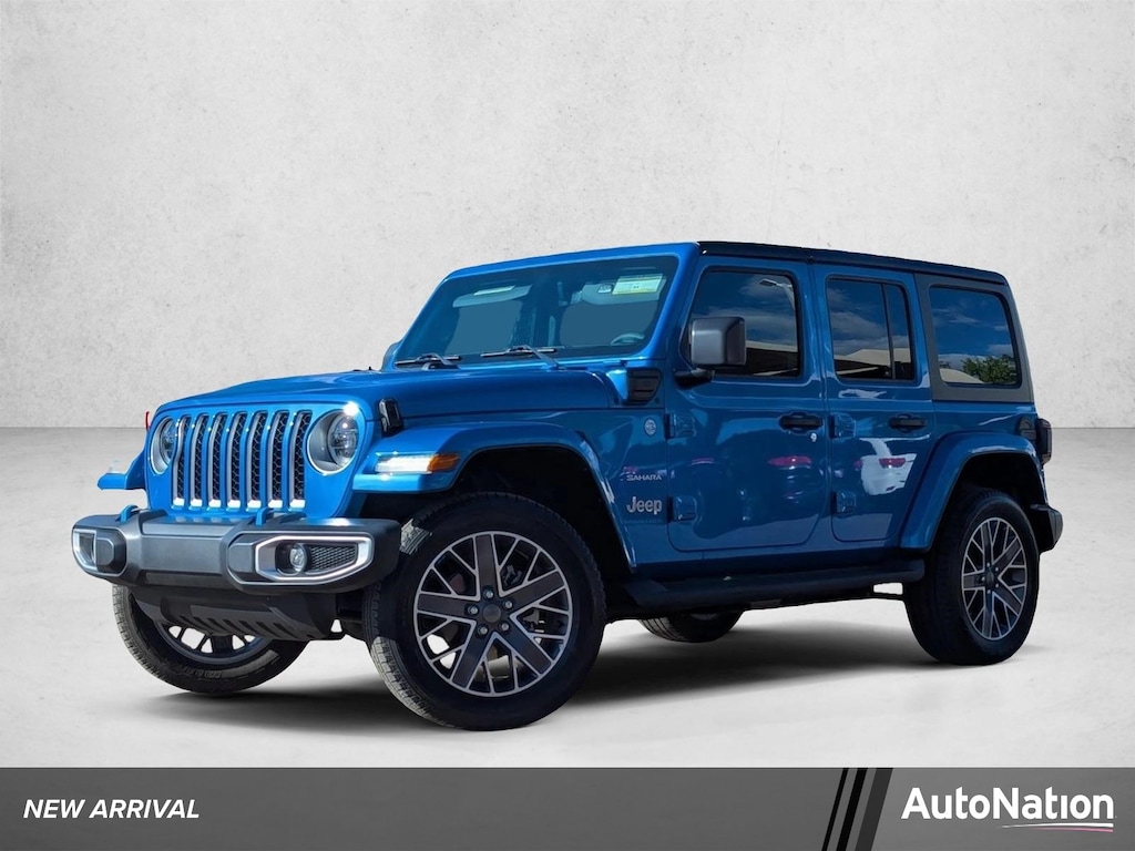 Used 2023 Jeep Wrangler 4xe Sahara Sport Utility
