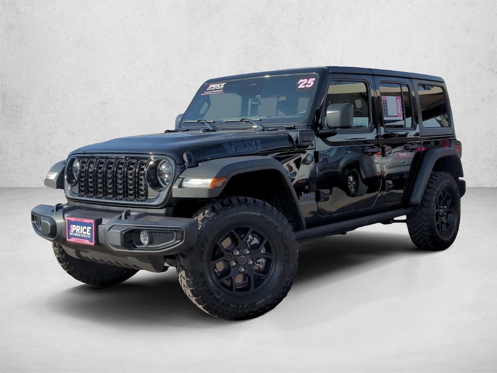 Used 2025 Jeep Wrangler 4xe Willys Sport Utility