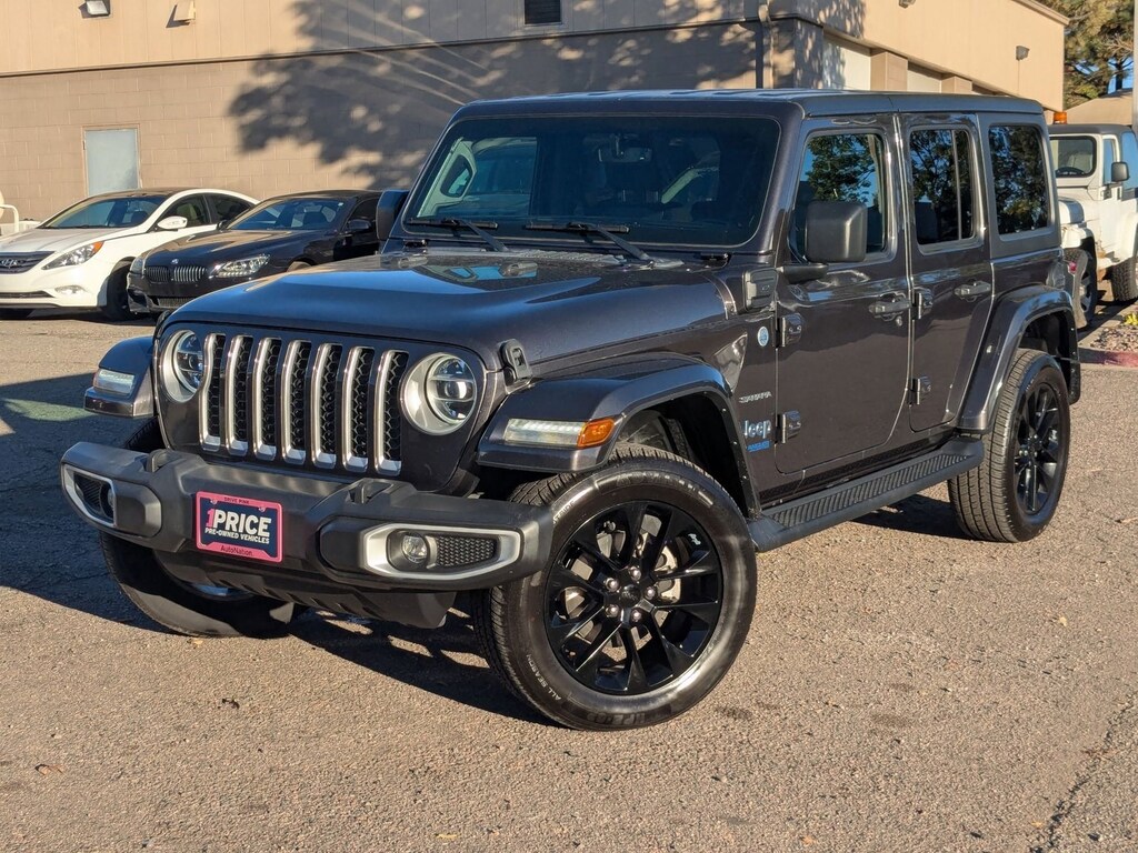 Used 2021 Jeep Wrangler 4xe Unlimited Sahara Sport Utility