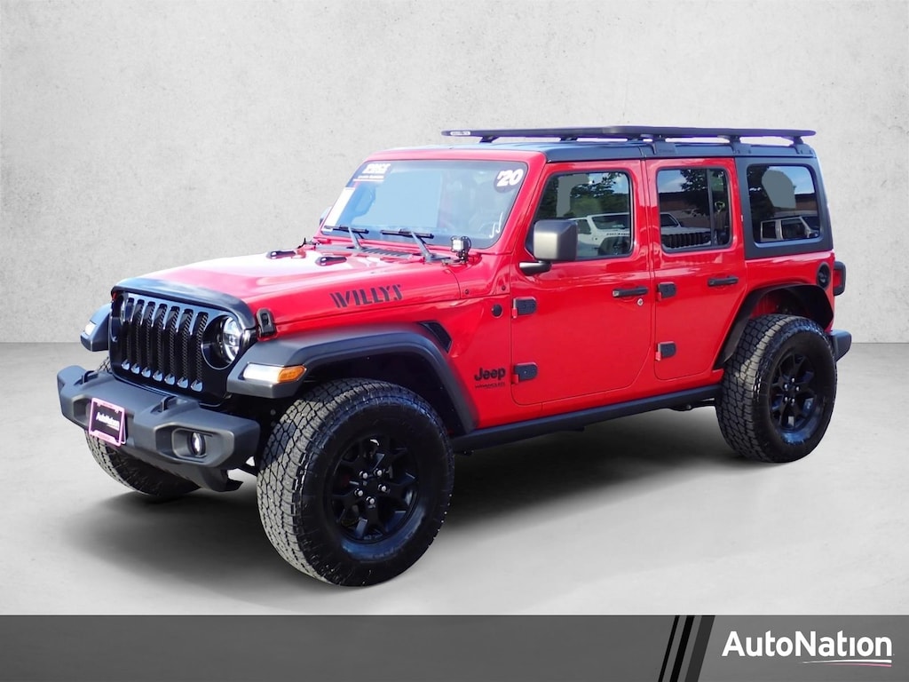 Used 2020 Jeep Wrangler Willys Sport Utility