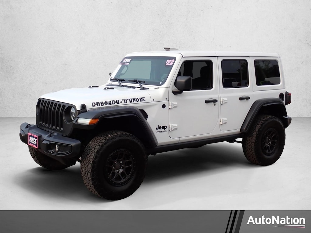 Used 2022 Jeep Wrangler Unlimited High Tide Sport Utility