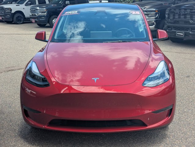 Used 2025 Tesla Model Y Long Range with VIN 7SAYGDED7SF219451 for sale in Northfield, Minnesota