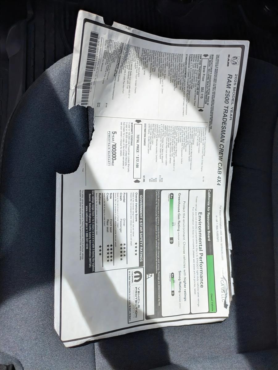 2025 RAM 2500 Tradesman - Photo 18